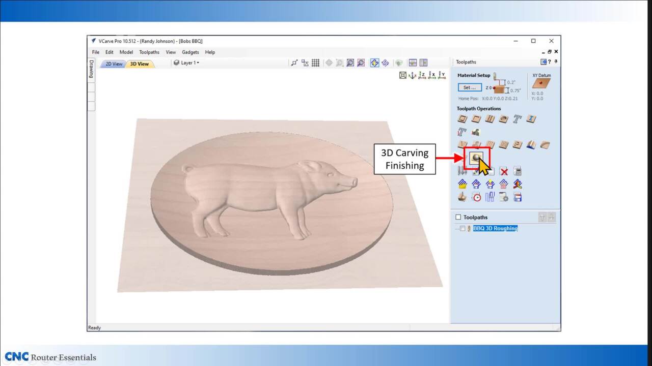 Getting Started with CNC Part 3: Design and Carve 3D Projects