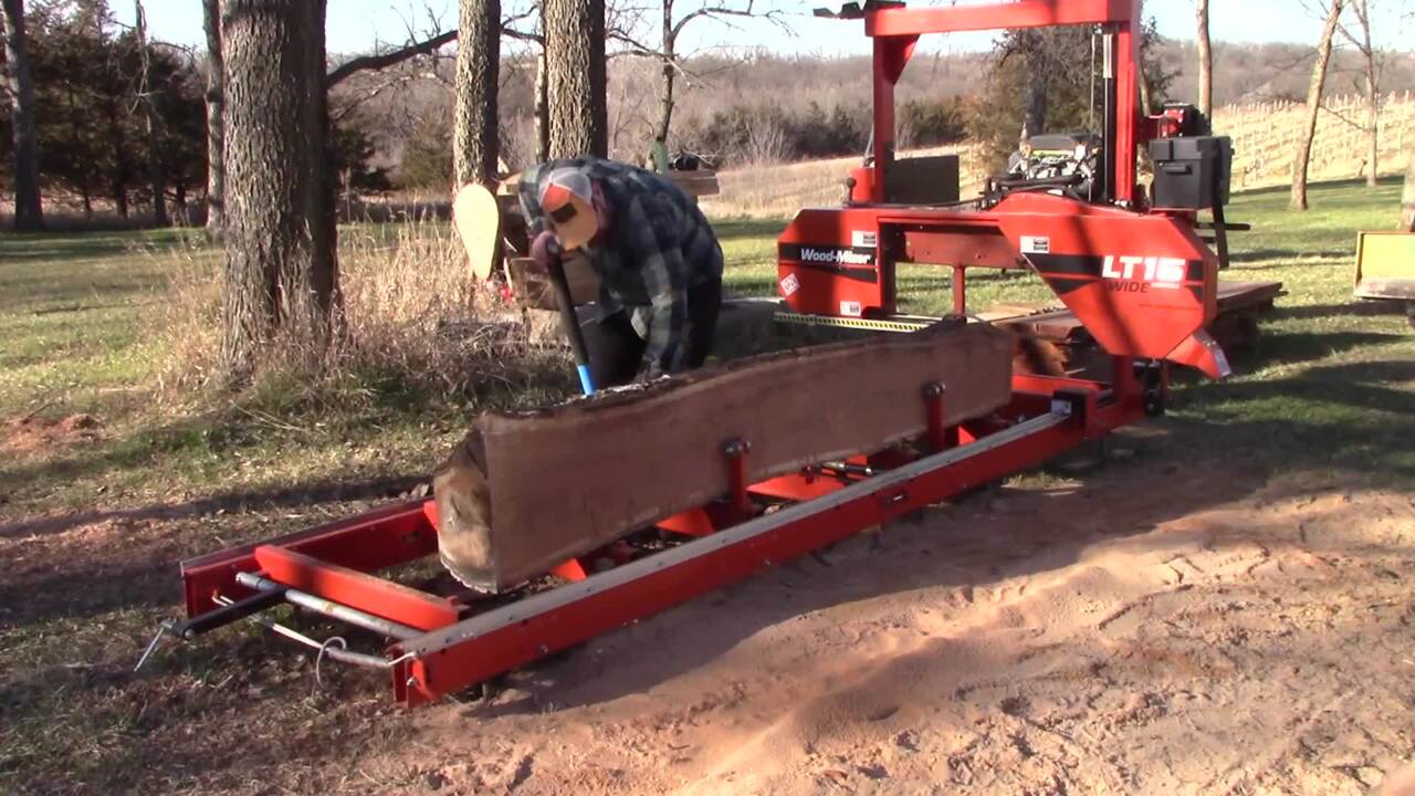 How To Mill A Crooked Log Into Lumber