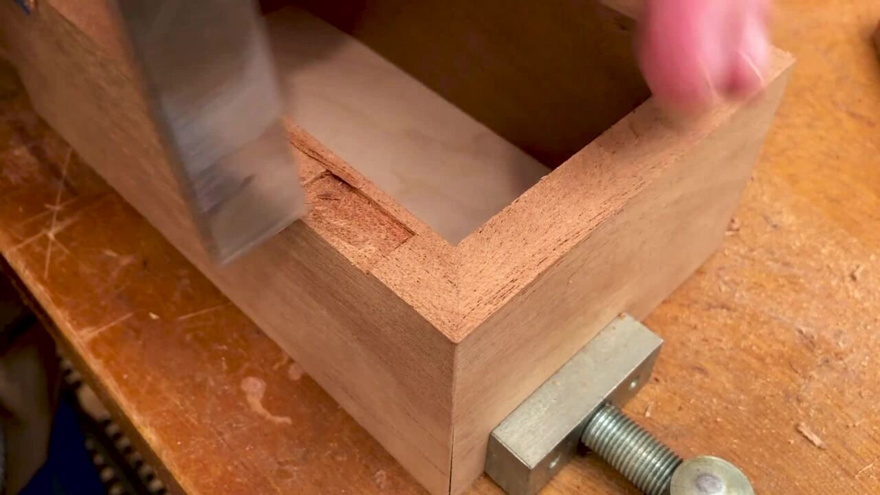 How To Mortise Box Hinges