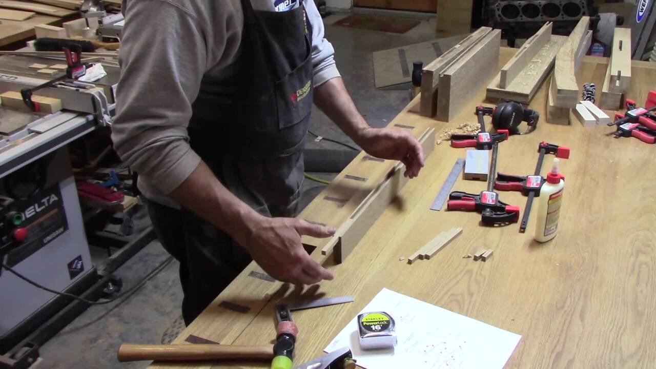 Building an Arts & Crafts Settee