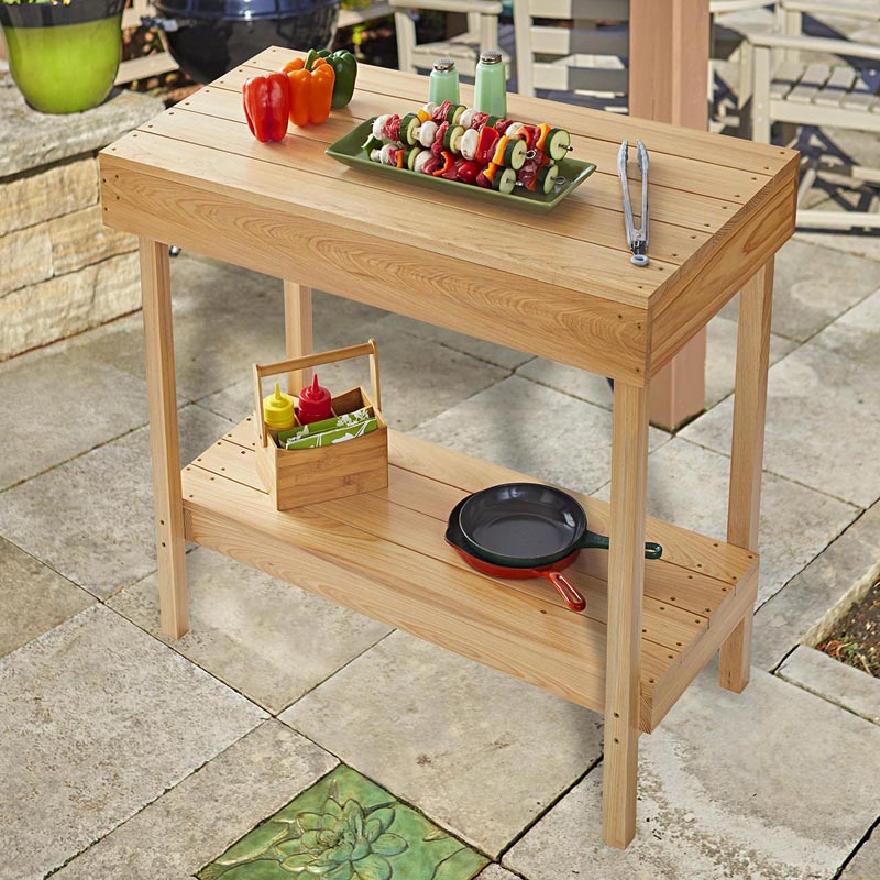 Collapsible Grill Table Downloadable Plan Thumbnail
