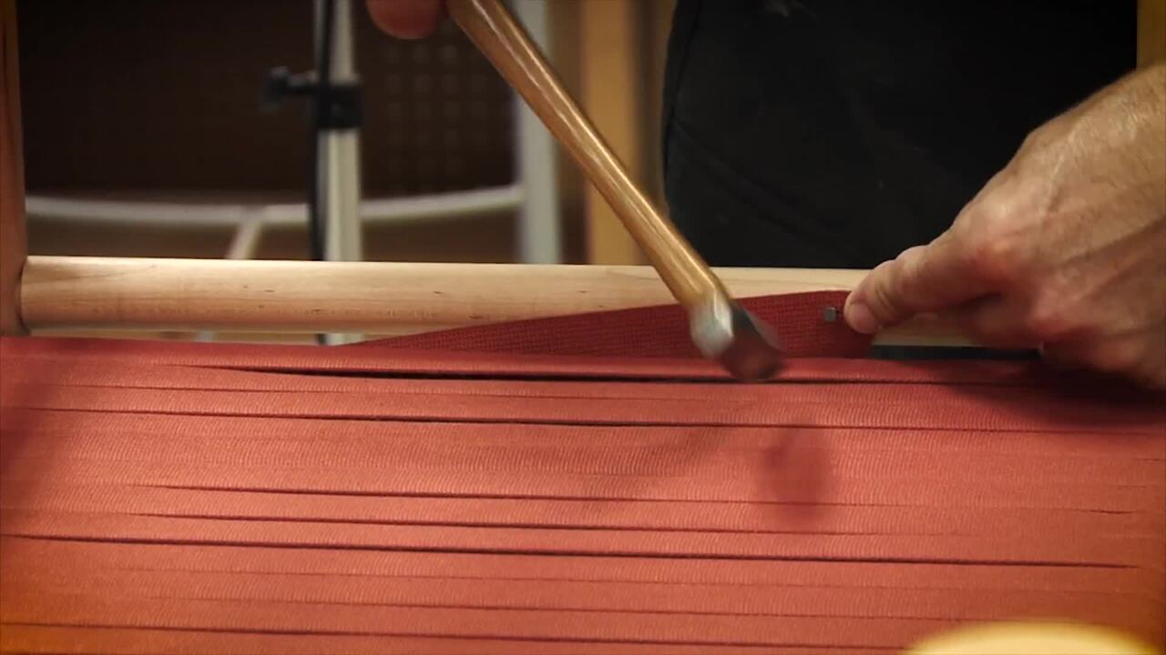 How To Weave A Seat For A Shaker Bench